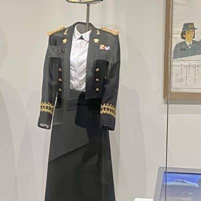 Military uniform at War Memorial of Korea Seoul