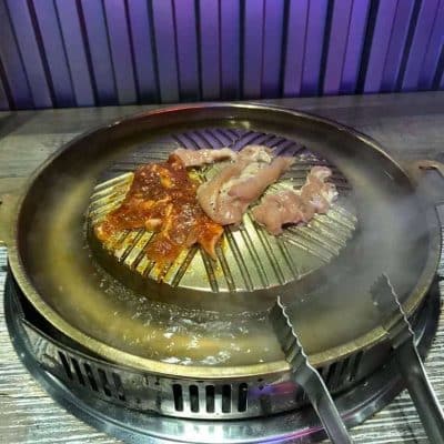 Korean bbq in Taipei