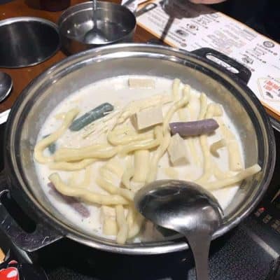 Creamy hotpot