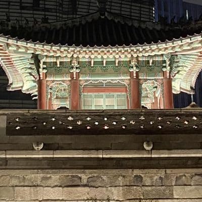 Pagoda in downtown Seoul