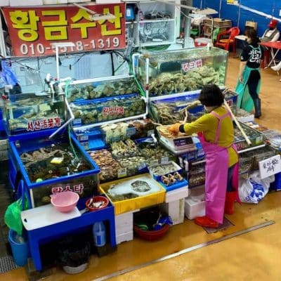 Noryangjin Fisheries Wholesale Market Seoul